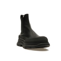 Кроссовки Alexander McQueen Tread Slick Chelsea Boot Leather Triple Black