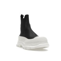 Кроссовки Alexander McQueen Tread Slick Chelsea Boot Black White