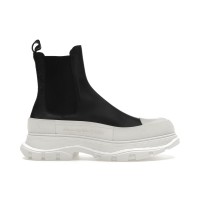 Кроссовки Alexander McQueen Tread Slick Chelsea Boot Black White