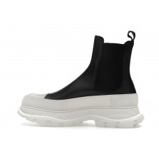 Кроссовки Alexander McQueen Tread Slick Chelsea Boot Black White