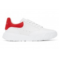Кроссовки Alexander McQueen Court Trainers White Red