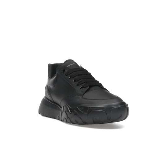 Alexander McQueen Court Trainers Black - мужская сетка размеров