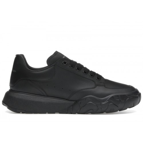 Alexander McQueen Court Trainers Black - мужская сетка размеров