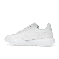 Alexander McQueen Court Trainers White Leather