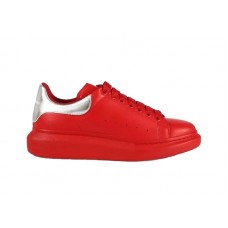 Alexander McQueen Oversized Welsh Red Silver