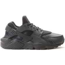 Женские кроссовки Nike Air Huarache Run Triple Black (W)