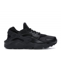 Женские кроссовки Nike Air Huarache Triple Black (W)