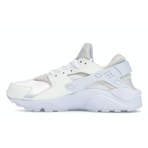 Кроссы Nike Air Huarache Run White White (W) - женская сетка размеров