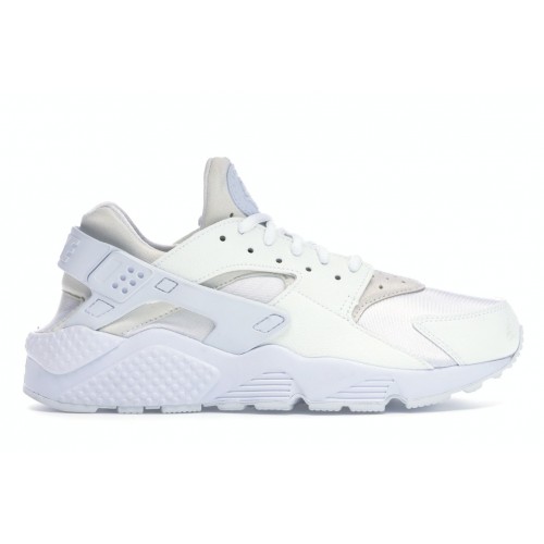 Кроссы Nike Air Huarache Run White White (W) - женская сетка размеров