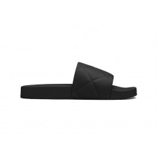 Bottega Veneta Quilted Slides Black