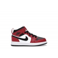 Детские Jordan 1 Mid Chicago Toe (PS)