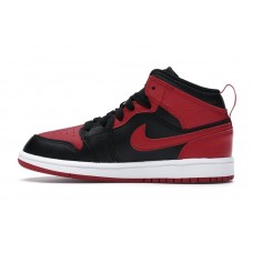 Детские Jordan 1 Mid Banned (2020) (PS)