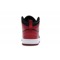 Детские Jordan 1 Mid Banned (2020) (PS)