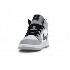 Детские Jordan 1 Mid Light Smoke Grey (PS)