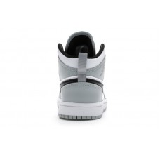 Детские Jordan 1 Mid Light Smoke Grey (PS)