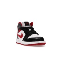 Детские Jordan 1 Mid Gym Red Black White (PS)