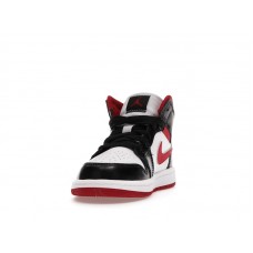 Детские Jordan 1 Mid Gym Red Black White (PS)