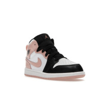 Детские Jordan 1 Mid Arctic Orange Black Toe (PS)