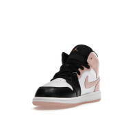 Детские Jordan 1 Mid Arctic Orange Black Toe (PS)