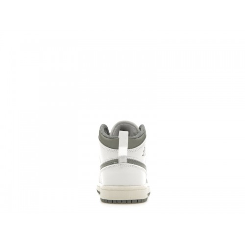 Air Jordan 1 Mid PS Neutral Grey - детская сетка размеров