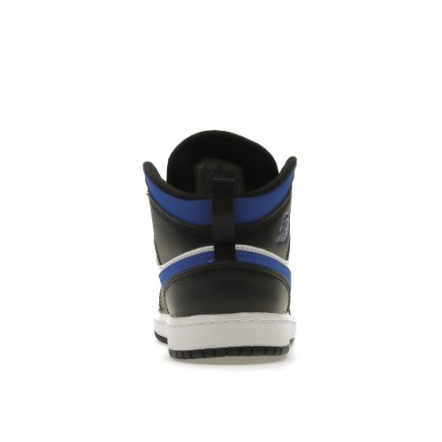 Кроссы Jordan 1 Mid Racer Blue (PS) - подростковая сетка размеров