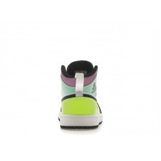 Детские Jordan 1 Mid Pastel Black Toe (PS)