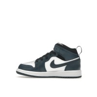 Детские Jordan 1 Mid Armory Navy (PS)