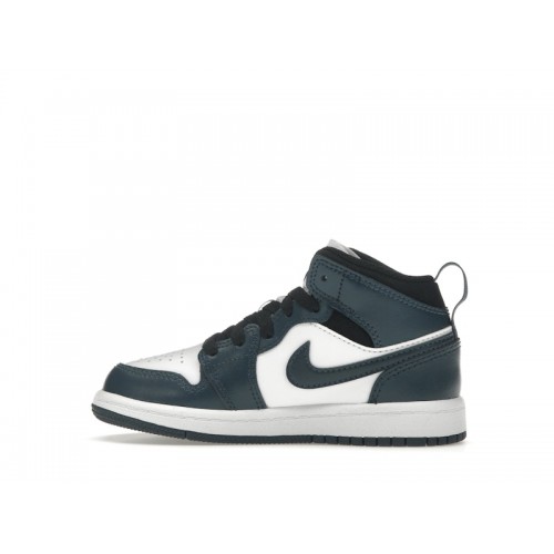 Air Jordan 1 Mid PS Armory Navy - детская сетка размеров