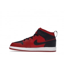 Детские Jordan 1 Mid Reverse Bred (PS)