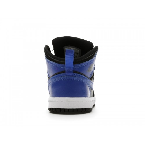 Air Jordan 1 Mid TD Hyper Royal - детская сетка размеров