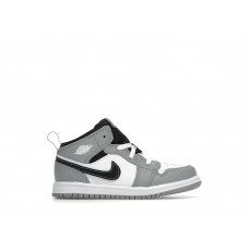 Малышам Jordan 1 Mid Light Smoke Grey (2022) (TD)