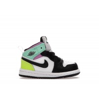 Малышам Jordan 1 Mid Pastel Black Toe (TD)