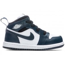 Малышам Jordan 1 Mid Armory Navy (TD)