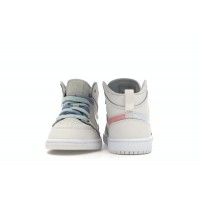 Детские Jordan 1 Mid Phantom Igloo (PS)