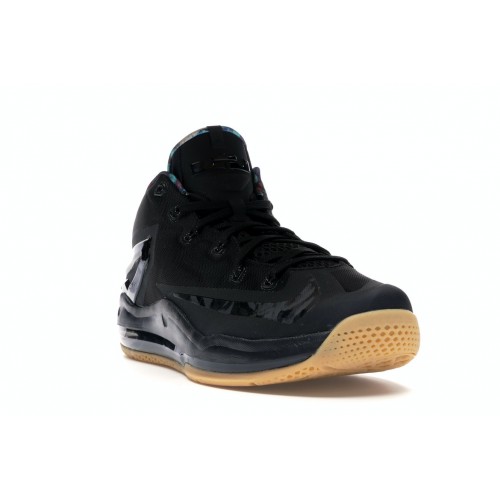 Кроссы Nike LeBron 11 Low Black Gum - мужская сетка размеров