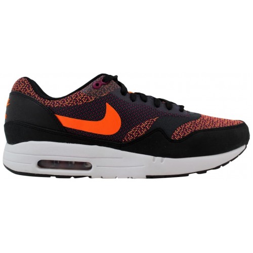 Кроссы Nike Air Max 1 JCRD Bright Magentra/Total Orange-Anthracite - мужская сетка размеров