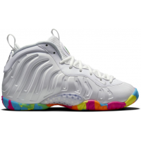 Подростковые кроссовки Nike Air Foamposite One White Fruity Pebbles (2015) (GS)