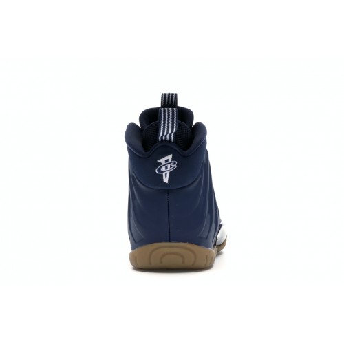 Кроссы Nike Air Foamposite One Navy Gum (GS) - подростковая сетка размеров