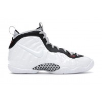 Подростковые кроссовки Nike Air Foamposite Pro White Black University Red (GS)