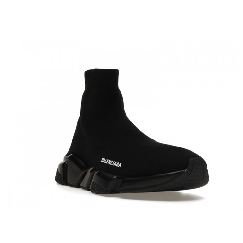 Кроссы Balenciaga Speed 2021 Black - мужская сетка размеров