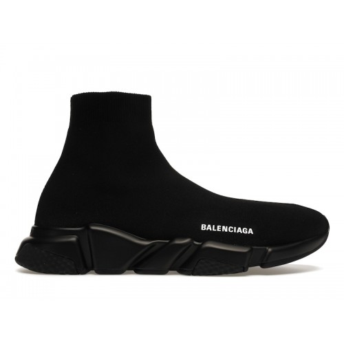 Кроссы Balenciaga Speed 2021 Black - мужская сетка размеров