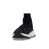 Кроссовки Balenciaga Speed 2.0 Black White Logo