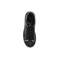 Alexander McQueen Oversized Black Silver Holo