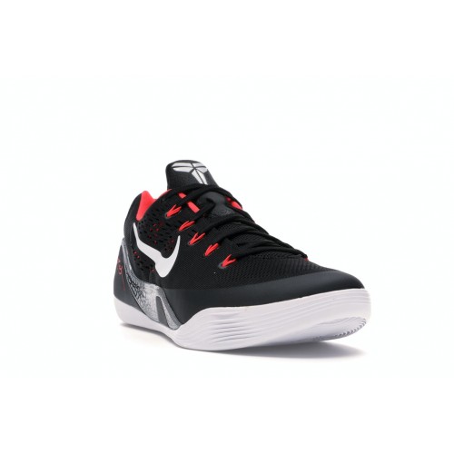 Кроссы Nike Kobe 9 EM Low Laser Crimson - мужская сетка размеров