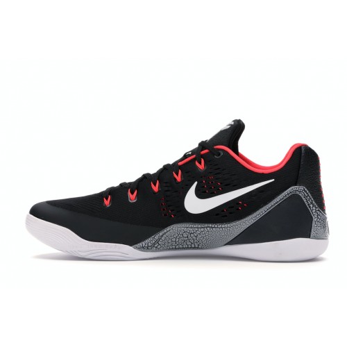 Кроссы Nike Kobe 9 EM Low Laser Crimson - мужская сетка размеров