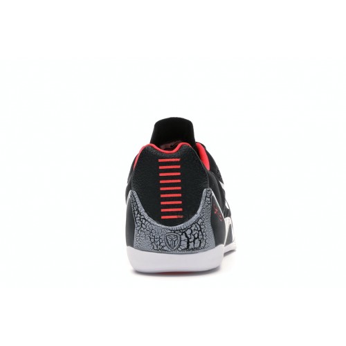 Кроссы Nike Kobe 9 EM Low Laser Crimson - мужская сетка размеров