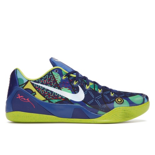 Кроссы Nike Kobe 9 EM Low Brazil - мужская сетка размеров