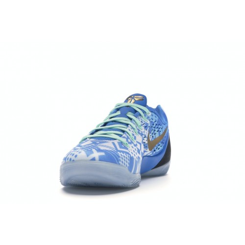 Кроссы Nike Kobe 9 EM Low Hyper Cobalt - мужская сетка размеров