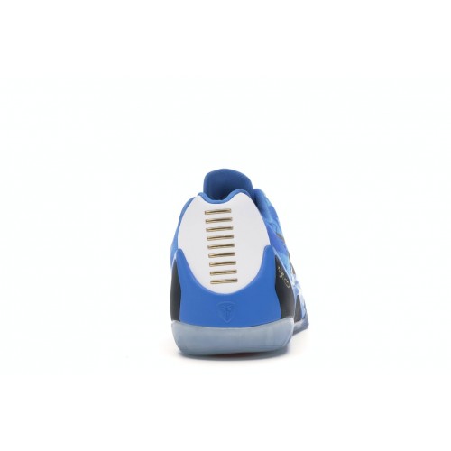 Кроссы Nike Kobe 9 EM Low Hyper Cobalt - мужская сетка размеров