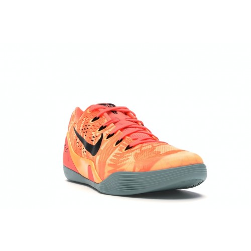 Кроссы Nike Kobe 9 EM Low Peach Mango - мужская сетка размеров